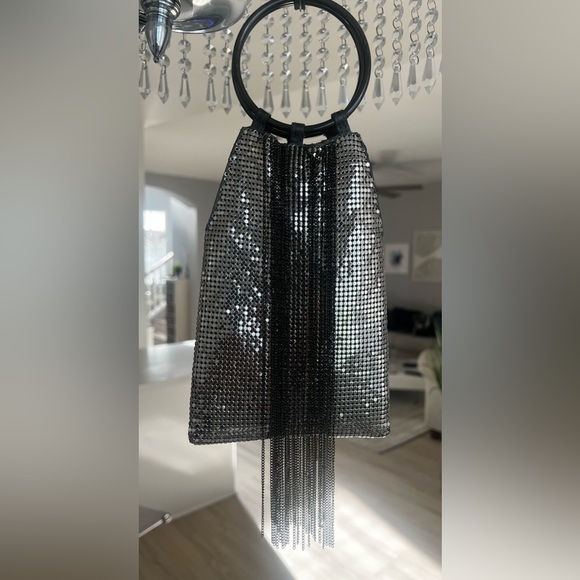 Free People WHITING and DAVIS Cascade Mesh Clutch - Picture 2 of 3